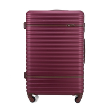 Keskmine kohver Solier Luggage STL957, burgundi