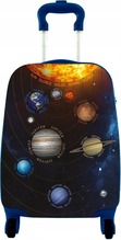 Laste kohver Marko Solar System, must/mitmevärviline