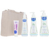 Kohver Mustela Beige Trolley Bag Case, 5 tk