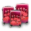 Kohvrite komplekt Berwin Flamingo, 3 tk
