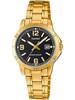 Naiste kell Casio COLLECTION LTP-V004G-1B, kuldne, 35 mm
