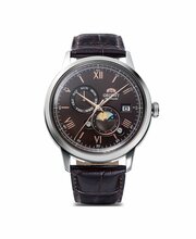 Naiste käekell Orient Classic Bambino 2nd Generation Version9 Sun & Moon Automatic RA-AK0804Y30B