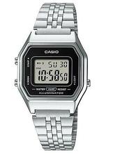 Naiste kell Casio LA-680WA-1, must