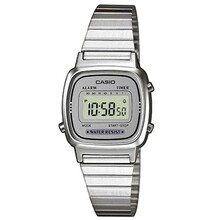 Naiste kell Casio LA670WEA-7EF, hõbedane