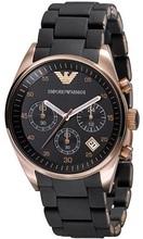 Naiste käekell Emporio Armani AR5906 Sportivo, roosa kuld
