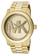 Naiste kell Michael Kors MK5473 Runway, kuldne
