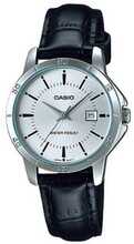 Naiste kell Casio Collection LTP-V004L-7A, must/hõbe