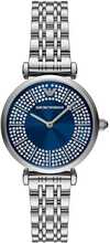 Naiste käekell Emporio Armani Gianni T-Bar AR11627, hõbedane