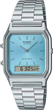 Unisex kell Casio Vintage AQ-230A-2A1, sinine/hõbedane, karbis