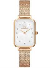 Naiste käekell Daniel Wellington Quadro Lumine Pressed Piano DW00100578, kuldne