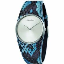 Naiste kell Calvin Klein K5V231V6, 39 mm, läbipaistev