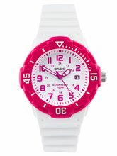 Naiste käekell Casio LRW-200H 4BV, valge, karbiga