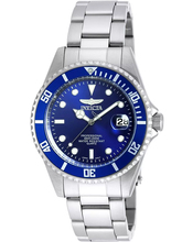 Naiste kell Invicta Pro Diver 9204, hõbe/sinine, 37mm