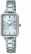 Naiste käekell Casio LTP-V009D-2E, sinine sihverplaat, hõbedane rihm