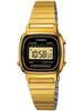 Naiste käekell Casio LA670WGA-1, 25 mm, must