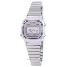 Naiste kell Casio LA670WA-7, hõbe
