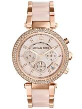Naiste kell Michael Kors Parker MK5896, roosa kuld