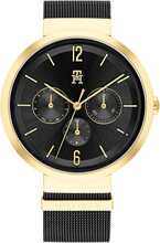 Naiste käekell Tommy Hilfiger Lidija 1782540, must/kuldne