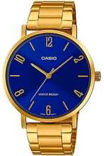 Naiste kell Casio Collection LTP-VT01G-2B, kuldne/sinine