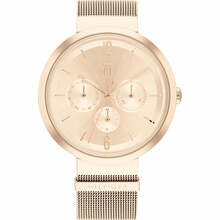 Naiste kell Tommy Hilfiger Lidia, 40 mm, roosa kuld