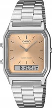 Casio Vintage AQ-230A-4AMQYDF, unisex, hõbedane, karp