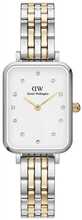Naiste käekell Daniel Wellington Quadro Lumine DW00100625, valge/hõbedane, 20 mm