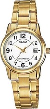Naiste käekell Casio LTP-V002G-7B, kuldne, 32 mm