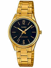 Naiste käekell Casio LTP-V005G-1B, 29 mm, kuldne