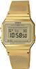 Naiste käekell Casio A700WEMG-9AEF, kuldne