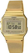 Naiste käekell Casio A700WEMG-9AEF, kuldne