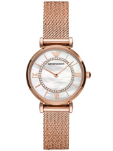 Naiste käekell Emporio Armani AR11320 Gianni T-Bar, hõbedane