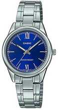 Naiste kell Casio LTP-V005D-2B2, 34 mm, hõbedane