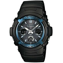 Meeste kell Casio G-Shock AWG-M100A-1AER, must/sinine