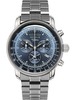 Meeste käekell Zeppelin 100 Jahre 7680MB-3 Chronograph, hõbe, 43 mm