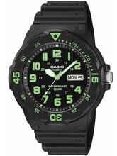 Meeste kell Casio MRW-200H-3B, roheline