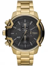 Meeste käekell Diesel Griffed Chronograph DZ4573, kuldne