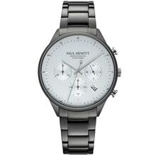 Meeste käekell Paul Hewitt Solar Chrono PH-W-0298, Gun Metal White