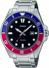 Meeste käekell Casio Collection MDV-107D-1A3, hõbe