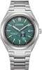 Meeste käekell Citizen Super Titanium Automatic NJ0180-80X, roheline