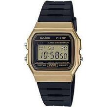 Meeste kell Casio F-91WM-9AEF, ZD102B kollane