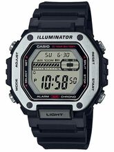 Meeste kell Casio MWD-110H-1AV, ZD287A, must/hõbe