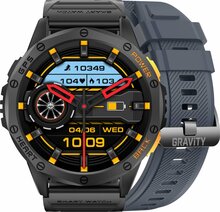 Meeste nutikell Gravity GT24-1, SG033A, must