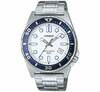Casio Diver 50M, 43,5 mm, valge