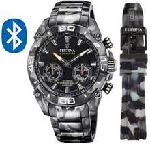 Meeste kell Festina F20545/1, must/hall