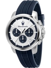Meeste kell Maserati Successo Chronograph R8871621042, 42 mm, hõbe
