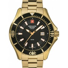 Meeste kell Swiss Alpine Military 7040.1117, diver 45mm, 10ATM