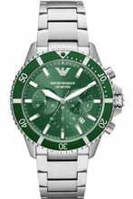 Meeste käekell Emporio Armani AR11500 DIVER, hõbedane