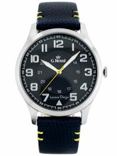 Meeste kell G. Rossi 11976A2-6F1, hõbedane