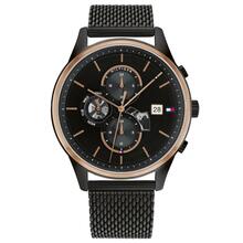 Meeste kell Tommy Hilfiger TH1710505, must/roosa kuld