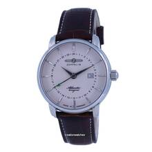 Meeste kell Zeppelin Atlantic 8442-5, pruun